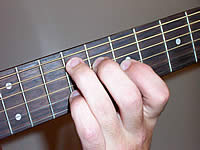 Guitar Chord E9b5 Voicing 3