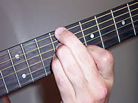 Guitar Chord Eb+7b9 Voicing 4