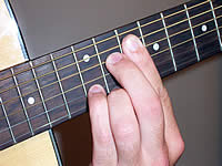 Guitar Chord Eb+9 Voicing 5