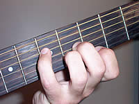 Guitar Chord Eb+ Voicing 2