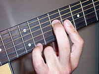 Guitar Chord Eb+ Voicing 5