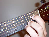 Guitar Chord Eb7b5(#9) Voicing 1