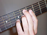 Guitar Chord Eb7b5(#9) Voicing 2