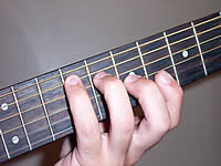 Guitar Chord Ebm9(maj7) Voicing 3