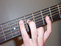 Guitar Chord Ebmaj7 Voicing 2
