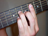 Guitar Chord Ebmaj7 Voicing 3