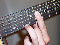 Guitar Chord Ebmaj7 Voicing 4