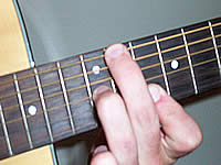 Guitar Chord Ebmaj7b5 Voicing 3