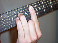 Guitar Chord Ebsus2 Voicing 2