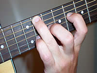 Guitar Chord Ebsus2 Voicing 4