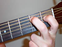 Guitar Chord Em(maj7) Voicing 1