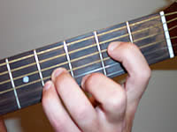 Guitar Chord Em(maj7) Voicing 2