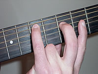 Guitar Chord Em(maj7) Voicing 3