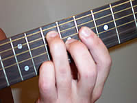 Guitar Chord Em7b5 Voicing 4