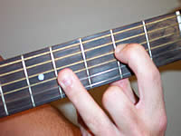 Guitar Chord Emaj7 Voicing 2