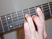 Guitar Chord Emaj7 Voicing 3