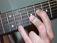Guitar Chord Emaj7b5 Voicing 4