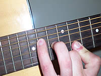 Guitar Chord Emaj7b5 Voicing 5
