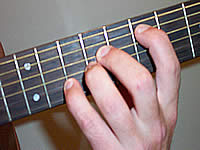 Guitar Chord Esus4 Voicing 3
