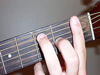 Guitar Chord F7 Voicing 1