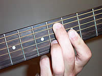 Guitar Chord F7 Voicing 3
