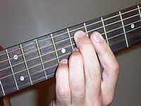 Guitar Chord F7b5(#9) Voicing 4