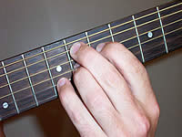 Guitar Chord F7#9 Voicing 3