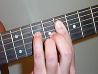 Guitar Chord Fm(maj7) Voicing 4