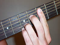 Guitar Chord F#7b5(#9) Voicing 2