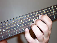 Guitar Chord F#7b5 Voicing 2