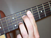 Guitar Chord F#7#11 Voicing 4