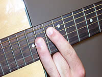 Guitar Chord F#7#9 Voicing 5