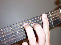 Guitar Chord F#m(maj7) Voicing 1