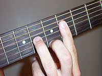 Guitar Chord F#m6 Voicing 2