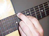 Guitar Chord F#m6 Voicing 4