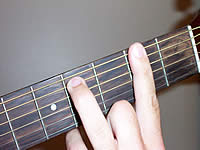 Guitar Chord F#m7 Voicing 1