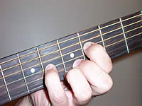 Guitar Chord F#m7 Voicing 2