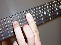 Guitar Chord F#m7 Voicing 3