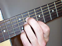 Guitar Chord F#m7 Voicing 4