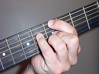 Guitar Chord F#m9b5 Voicing 2