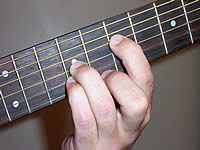 Guitar Chord F#m9b5 Voicing 3