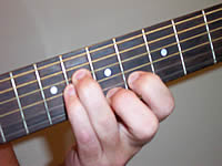 Guitar Chord G+7#9 Voicing 3