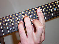 Guitar Chord G13 Voicing 3