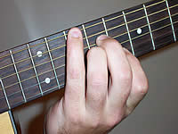 Guitar Chord G6 Voicing 3