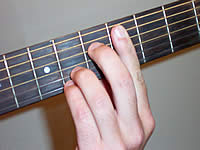 Guitar Chord G7b5(#9) Voicing 2