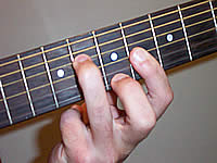 Guitar Chord G7b5(#9) Voicing 3