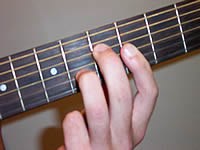 Guitar Chord G7b9 Voicing 2