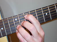 Guitar Chord Gmaj13 Voicing 4