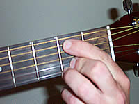 Guitar Chord Gmaj7b5 Voicing 1