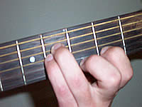 Guitar Chord Gmaj7b5 Voicing 2